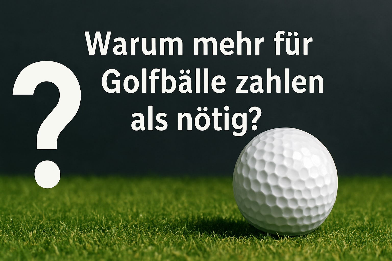 Golfball günstig Guide 2025: Tipps für Sparfüchse